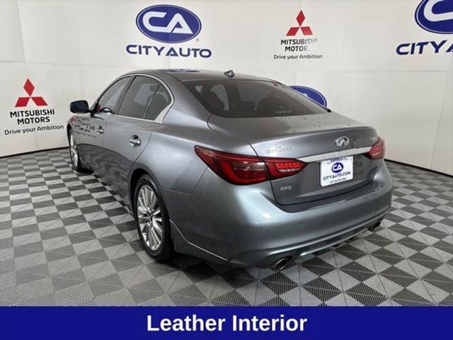 used 2021 INFINITI Q50 car, priced at $27,510