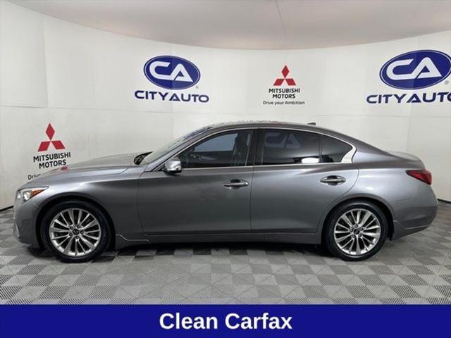 used 2021 INFINITI Q50 car, priced at $27,510