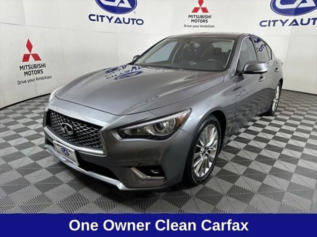 used 2021 INFINITI Q50 car, priced at $27,510