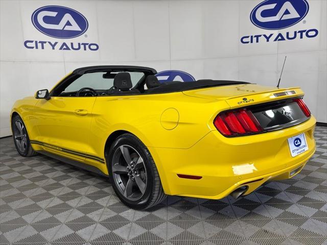 used 2015 Ford Mustang car, priced at $17,995