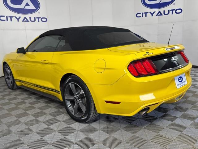 used 2015 Ford Mustang car, priced at $17,995