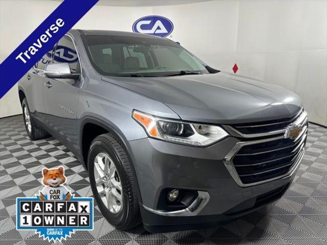 used 2021 Chevrolet Traverse car, priced at $23,510