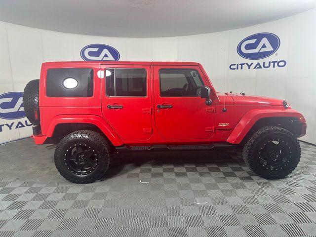 used 2015 Jeep Wrangler Unlimited car, priced at $23,995