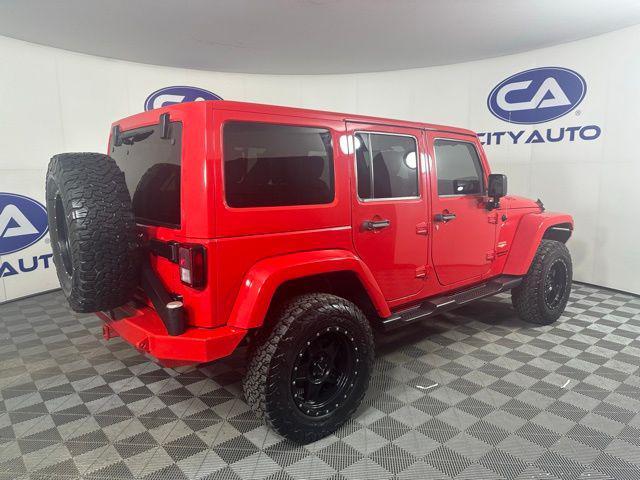 used 2015 Jeep Wrangler Unlimited car, priced at $23,995