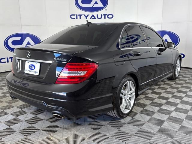 used 2014 Mercedes-Benz C-Class car, priced at $15,000