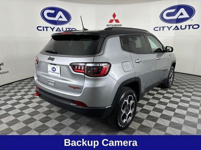 used 2022 Jeep Compass car, priced at $23,700