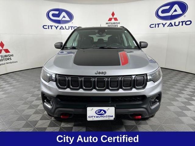 used 2022 Jeep Compass car, priced at $23,700