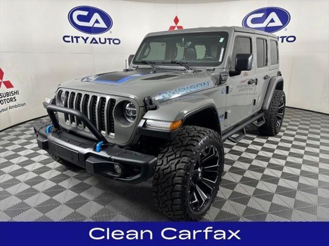 used 2021 Jeep Wrangler Unlimited 4xe car, priced at $34,700