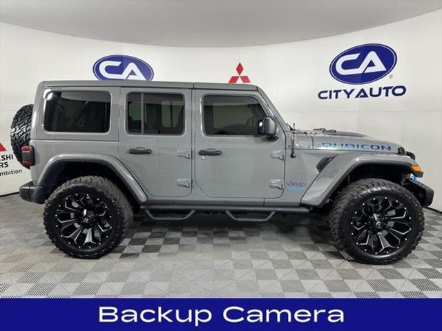 used 2021 Jeep Wrangler Unlimited 4xe car, priced at $34,700