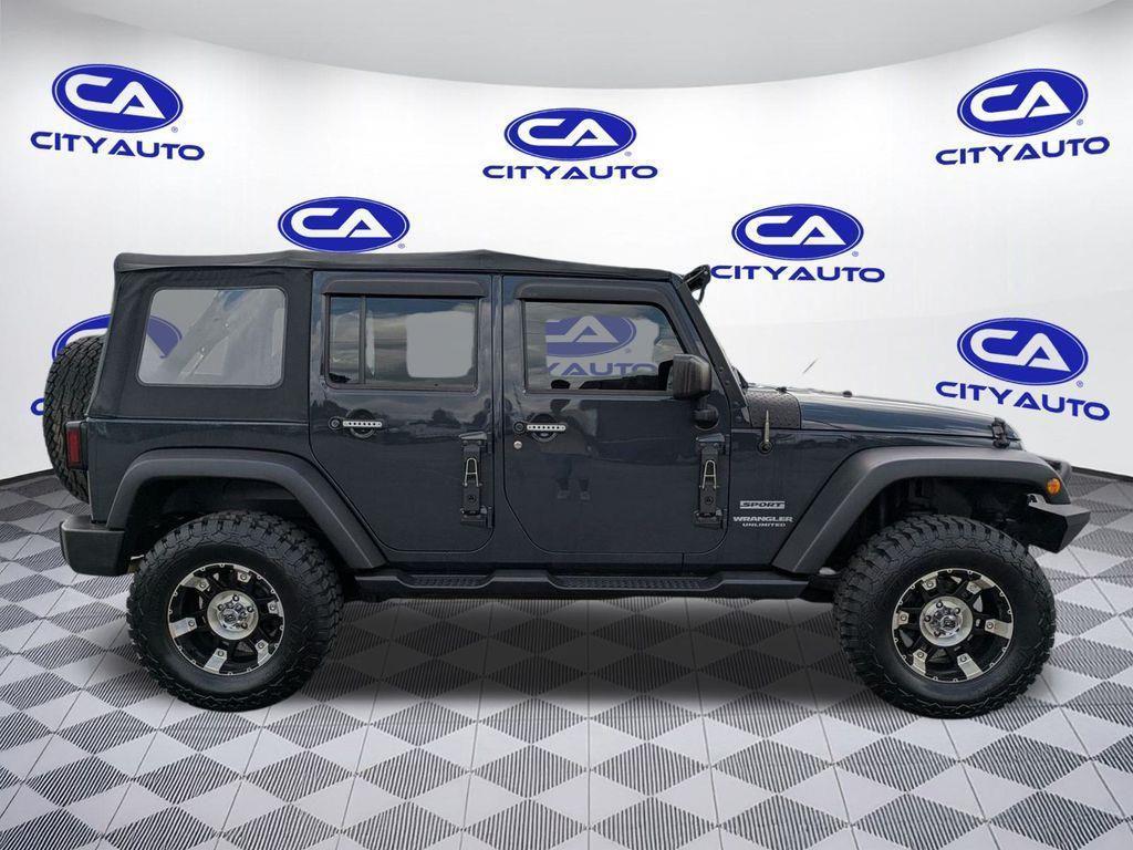 used 2017 Jeep Wrangler Unlimited car, priced at $20,426