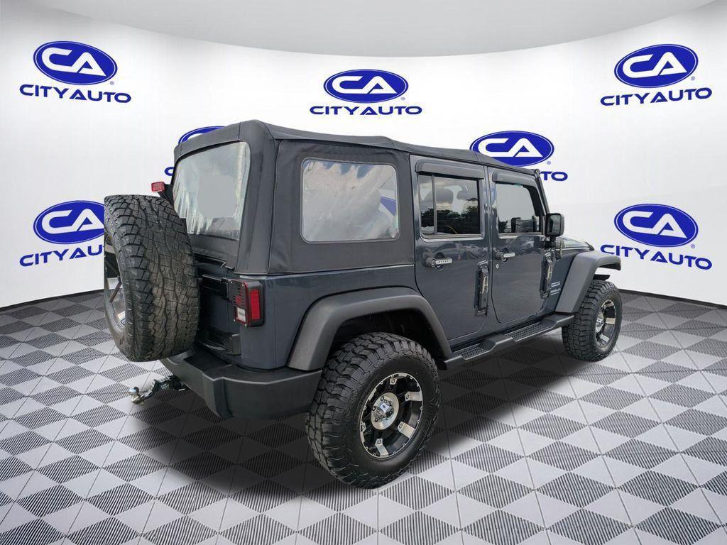 used 2017 Jeep Wrangler Unlimited car, priced at $20,426