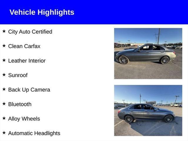 used 2019 Mercedes-Benz C-Class car, priced at $20,910