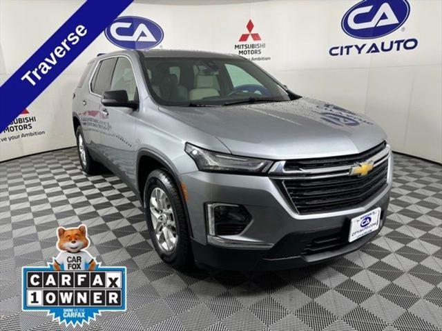 used 2023 Chevrolet Traverse car, priced at $24,930