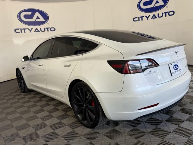 used 2020 Tesla Model 3 car, priced at $27,500