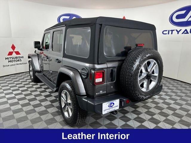 used 2020 Jeep Wrangler Unlimited car, priced at $31,500