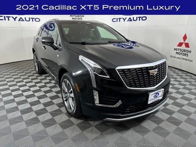 used 2021 Cadillac XT5 car, priced at $29,700