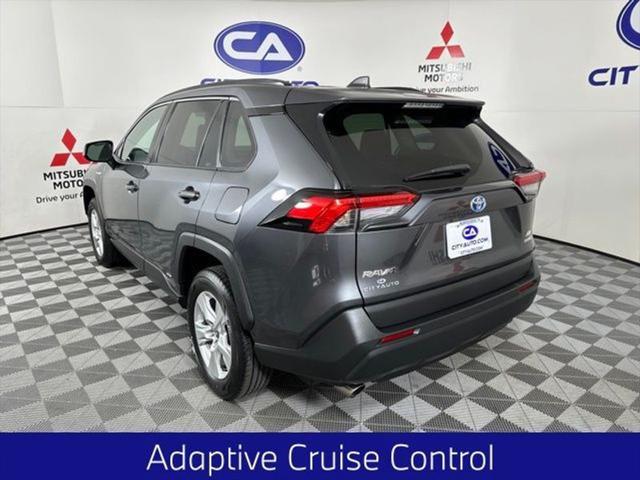 used 2021 Toyota RAV4 Hybrid car, priced at $21,800