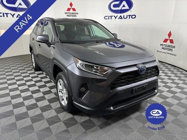 used 2021 Toyota RAV4 Hybrid car, priced at $21,800