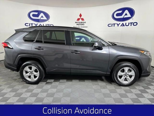 used 2021 Toyota RAV4 Hybrid car, priced at $21,800