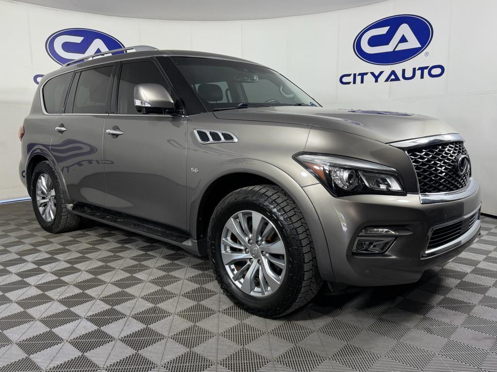 used 2017 INFINITI QX80 car, priced at $14,896