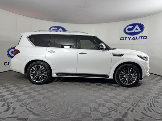 used 2021 INFINITI QX80 car, priced at $37,200