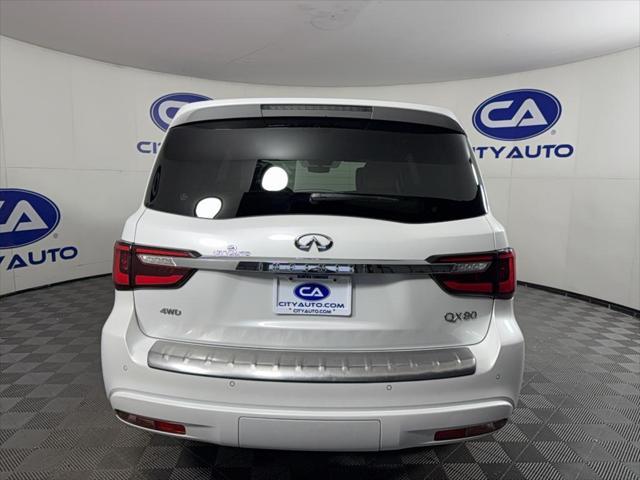 used 2021 INFINITI QX80 car, priced at $37,200