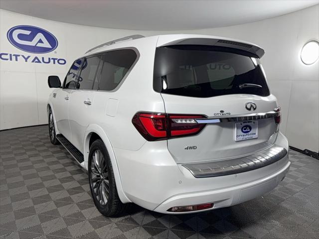 used 2021 INFINITI QX80 car, priced at $37,200