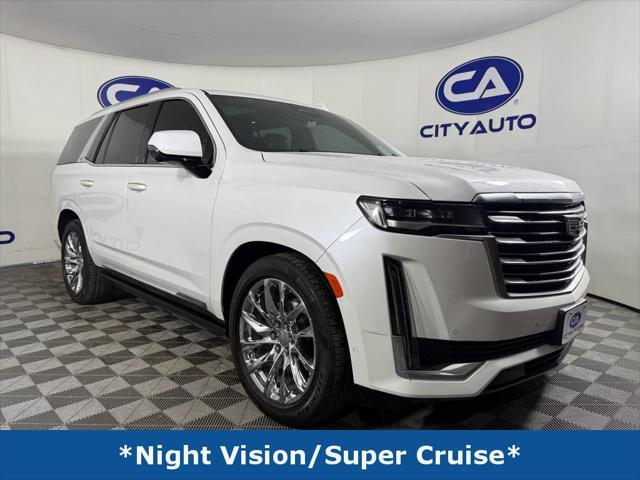 used 2021 Cadillac Escalade car, priced at $67,800