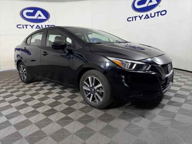 used 2021 Nissan Versa car, priced at $10,999