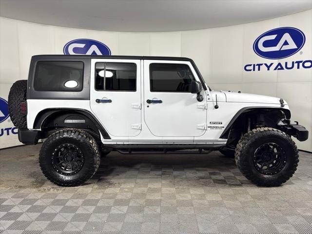 used 2017 Jeep Wrangler Unlimited car, priced at $18,995