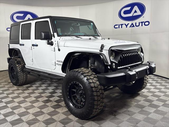 used 2017 Jeep Wrangler Unlimited car, priced at $18,995