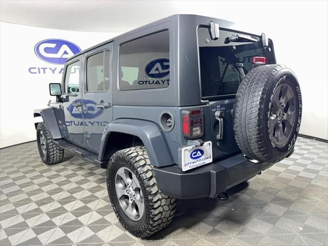 used 2017 Jeep Wrangler Unlimited car, priced at $18,962