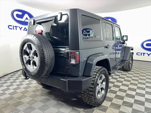 used 2017 Jeep Wrangler Unlimited car, priced at $18,962