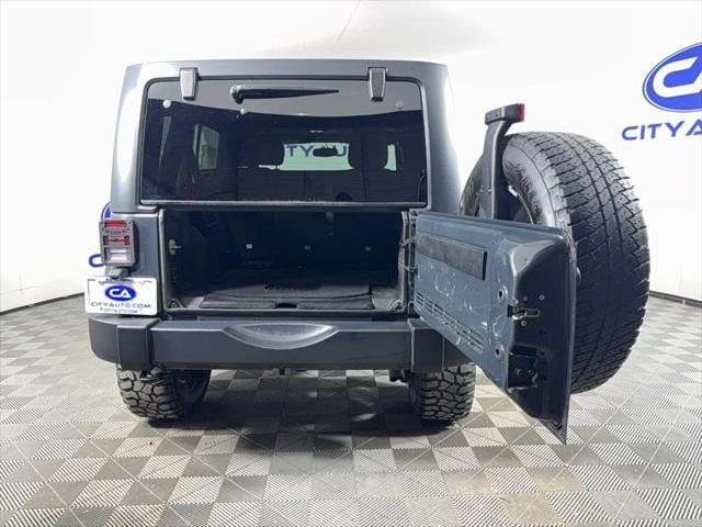 used 2017 Jeep Wrangler Unlimited car, priced at $18,962