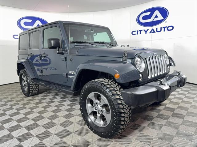 used 2017 Jeep Wrangler Unlimited car, priced at $18,962