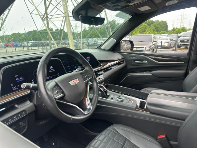 used 2022 Cadillac Escalade car, priced at $82,800