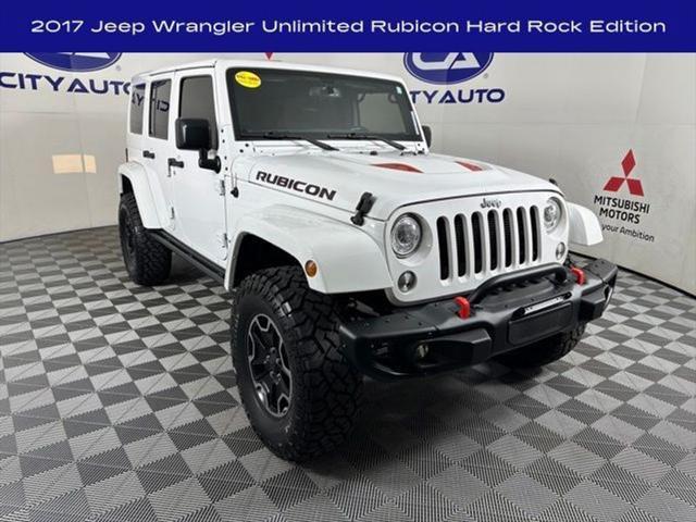 used 2017 Jeep Wrangler Unlimited car, priced at $29,500