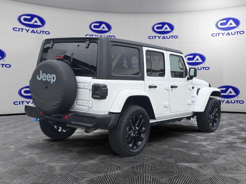 used 2023 Jeep Wrangler 4xe car, priced at $30,000