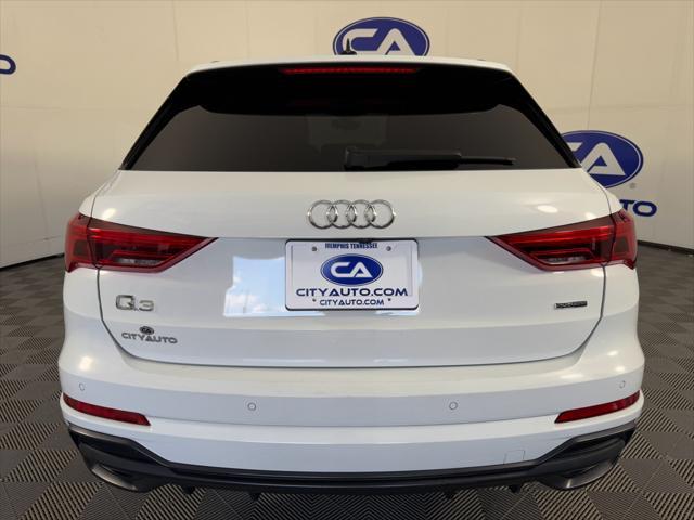 used 2020 Audi Q3 car, priced at $24,500