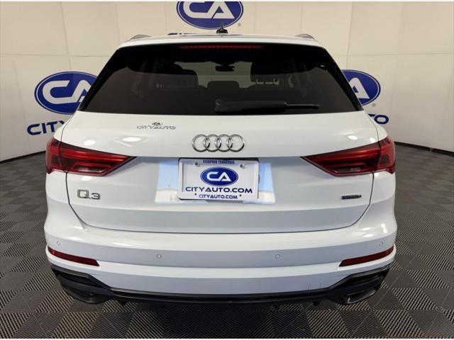 used 2020 Audi Q3 car, priced at $24,500