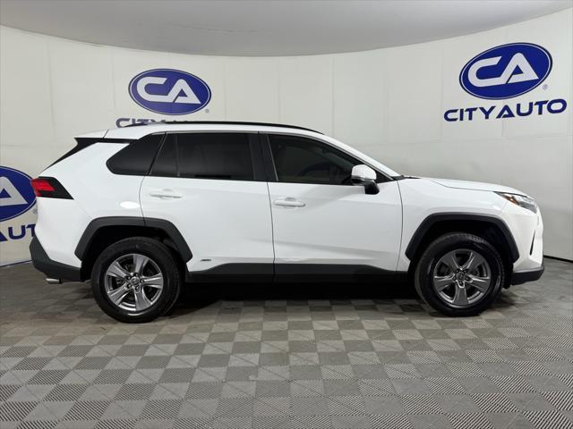 used 2022 Toyota RAV4 Hybrid car, priced at $27,800