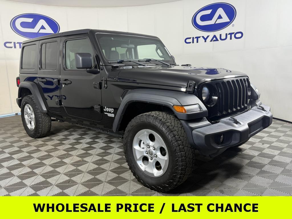 used 2018 Jeep Wrangler Unlimited car, priced at $22,449