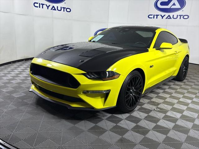 used 2021 Ford Mustang car, priced at $32,995