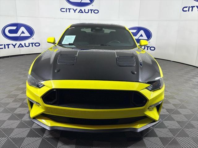 used 2021 Ford Mustang car, priced at $32,995