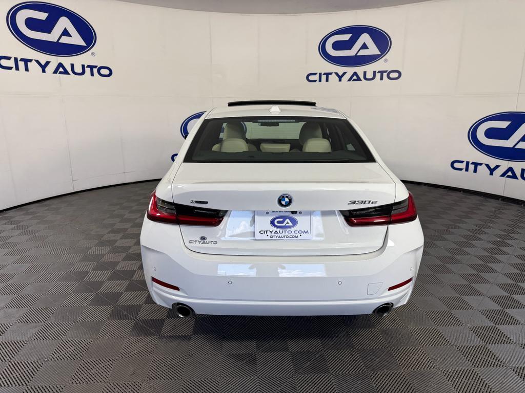used 2023 BMW 330e car, priced at $27,800