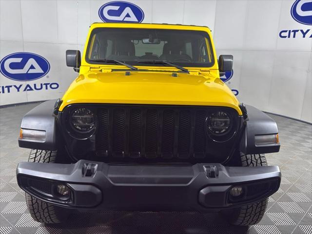 used 2021 Jeep Wrangler car, priced at $27,885