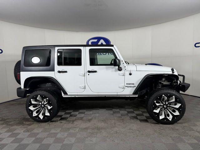 used 2015 Jeep Wrangler Unlimited car, priced at $19,995