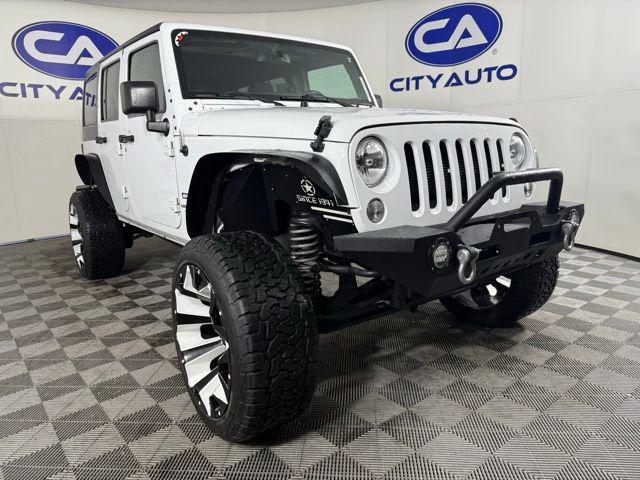 used 2015 Jeep Wrangler Unlimited car, priced at $19,995