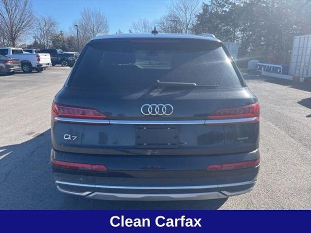 used 2021 Audi Q7 car, priced at $34,450