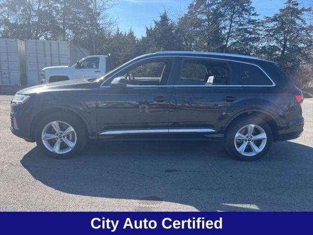 used 2021 Audi Q7 car, priced at $34,450